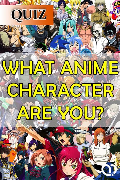 anime character are you quiz